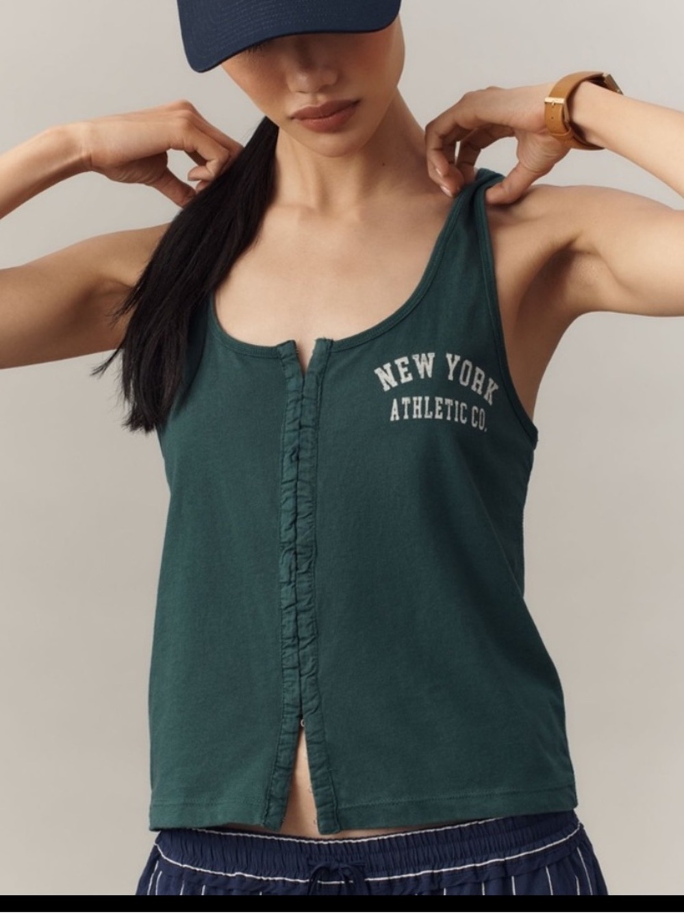Anthropologie Pilcro Scoop-Neck Tank
